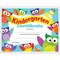 Trend Enterprises Kindergarten Certificate Owl-Stars!®, PK180 T17009 - alternate 1